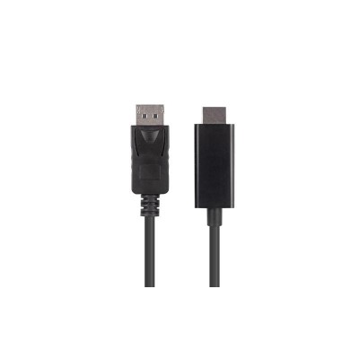 CABLE CONVERSOR LANBERG DISPLAYPORT A HDMI 5M DP-M/HDMI-M BLACK