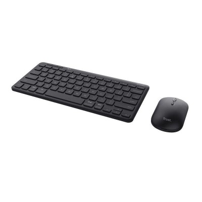 TECLADO + RATON TRUST LYRA TKL WIRELESS MULTIDISPOSITVO BLACK