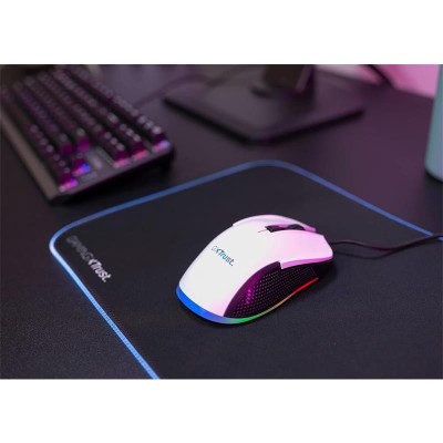 RATON TRUST GAMING GXT 922W YBAR RGB USB WHITE