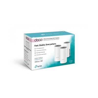 WIRELESS REPEATER TP-LINK AC1200 HOME MESH PACK 3 DECO E4