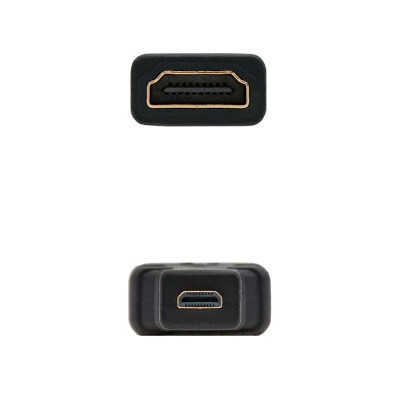 ADAPTADOR HDMI A/H MICRO - HDMI D/M NANOCABLE