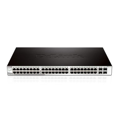 SWITCH D-LINK GIGABIT 48 PUERTOS + 4SFP SEMIGESTIONABLE DGS-1210-52