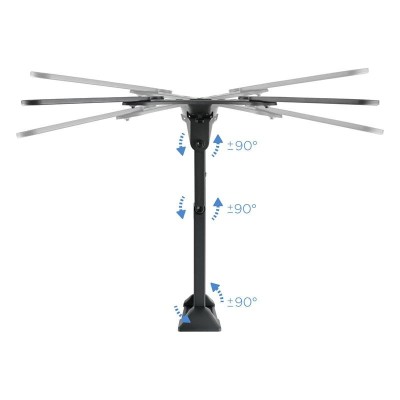 SOPORTE TV MONITOR TOOQ 23-55 30KG INCLINABLE/GIRATORIO