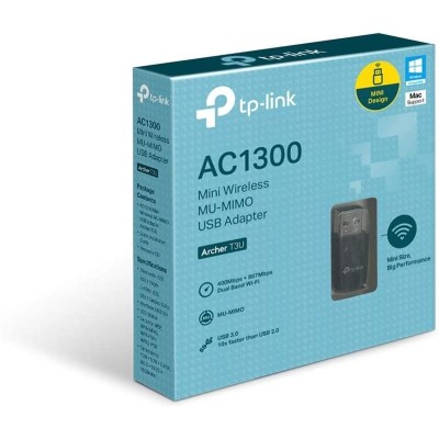 WIRELESS ADAPTADOR USB 3.0 TP-LINK ARCHER T3U AC1300