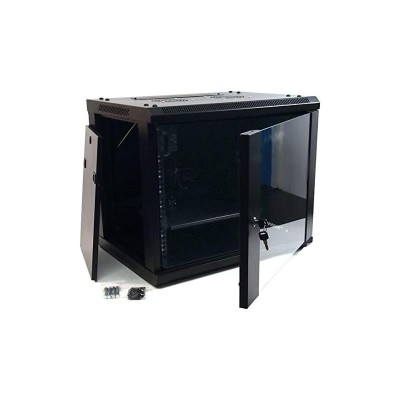 ARMARIO RACK POWERGREEN 9U 60X60 TERMOSTATO + VENTILADORES + 1 BANDEJA