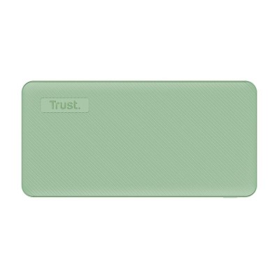 POWERBANK TRUST PRIMO 20000MAH USB + USB-C 2A GREEN