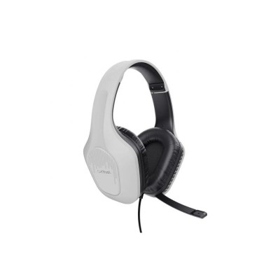 AURICULARES + MICROFONO TRUST GAMING GXT 415W ZIROX MULTI HEADSET WHITE