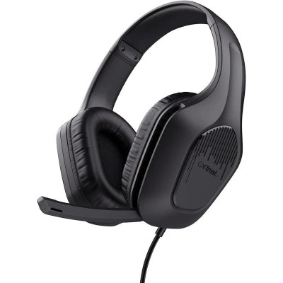 AURICULARES + MICROFONO TRUST GAMING GXT 415 ZIROX MULTI HEADSET BLACK