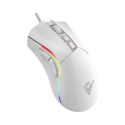 RATON PHOENIX GAMING VOID USB RGB 12000 DPI 7 BOTONES WHITE