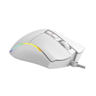 RATON PHOENIX GAMING VOID USB RGB 12000 DPI 7 BOTONES WHITE