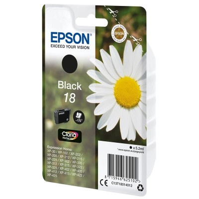 TINTA EPSON C13T18014012 T1801 BLACK 18