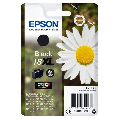 TINTA EPSON C13T18114012 BLACK 18XL