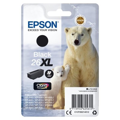 TINTA EPSON C13T26214012 BLACK 26XL T2621