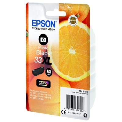 TINTA EPSON C13T33614012 PHOTO BLACK XL 33XL