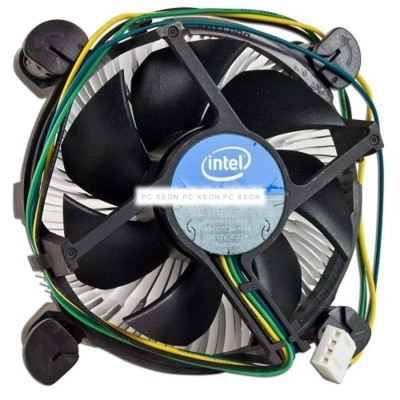 VENTILADOR DISIPADOR CPU 120MM INTEL SOCKET 1200 BLACK