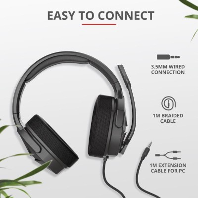 AURICULARES TRUST GAMING GXT4371 WARD HEADSET MULTIPLATFORM