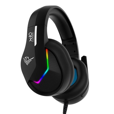 AURICULARES + MICROFONO PHOENIX X-IO GAMING RGB CARBON BLACK