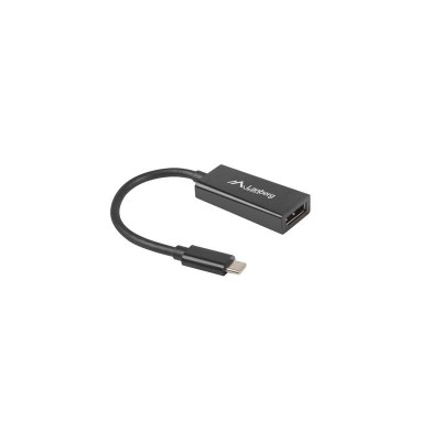 ADAPTADOR USB LANBERG USB-C M 3.1 A DISPLAYPORT H 15CM BLACK