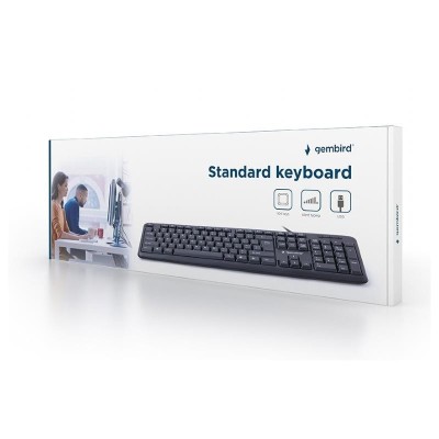 TECLADO GEMBIRD USB BLACK