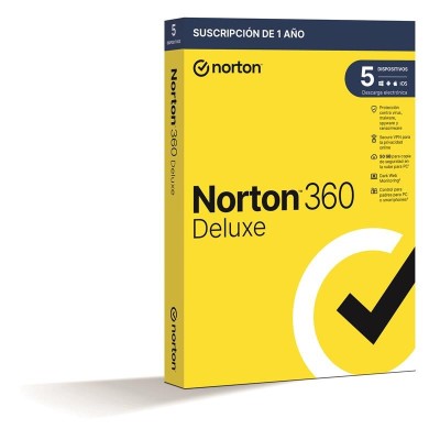 NORTON 360 DELUXE 50GB ES 1 USER 5 DEVICE 1 A—O L. ELECTRONICA