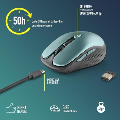 RATON NGS EVO RUST WIRELESS SILENT BLUE