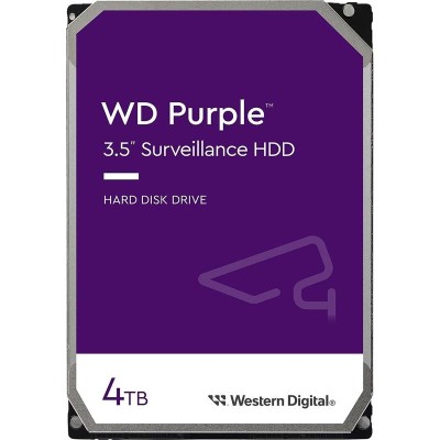 DISCO DURO WESTERN DIGITAL 4TB  3,5 SATA PURPLE