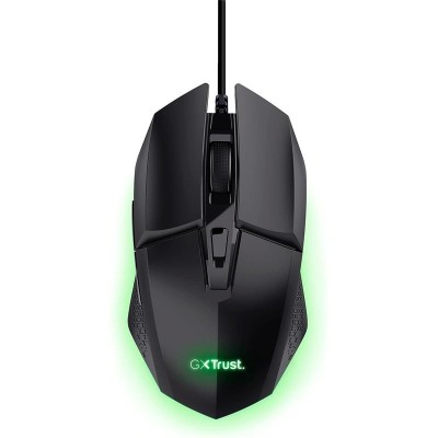 RATON TRUST GAMING GXT 109 FELOX RGB USB 6400DPI 6 BOTONES BLACK