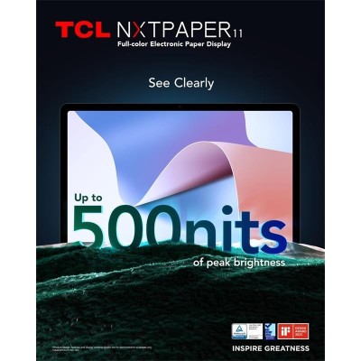 TABLET TCL 9466X4 NXTPAPER 11 2K 4GB/128GB 8MPX BLACK