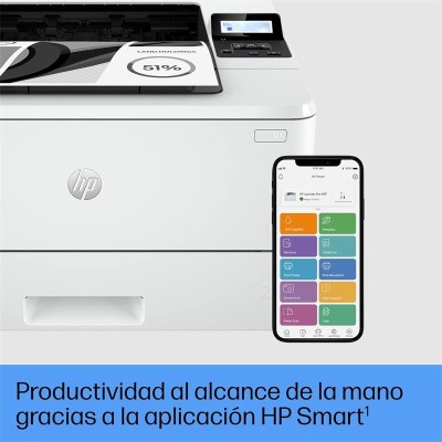 IMPRESORA HP LASERJET PRO LASER MONOCROMO 4002DW WIFI DUPLEX WHITE