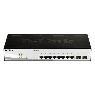 SWITCH D-LINK GIGABIT 10 PUERTOS DGS-1210-10/E