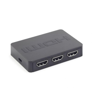 CONMUTADOR HDMI GEMBIRD 3 PUERTOS INPUT 1 OUTPUT