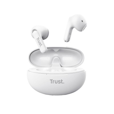 AURICULARES TRUST YAVI EARPHONES ENC BLUETOOTH WIRELESS WHITE