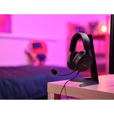 AURICULARES + MICROFONO TRUST GAMING GXT 489 FAYZO HEADSET MULTI BLACK