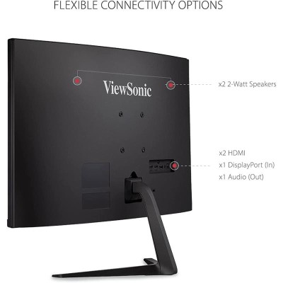 MONITOR VIEWSONIC 27 CURVO LED QHD HDMI DP 165Hz