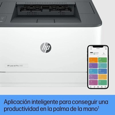 IMPRESORA HP LASERJET PRO LASER MONOCROMO 3002DW DUPLEX WHITE