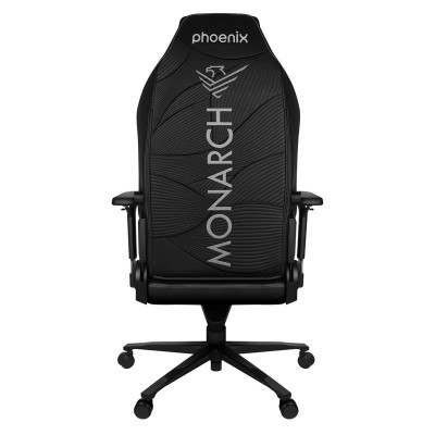 SILLA GAMING PHOENIX CUERO MONARCH TALLA R BLACK