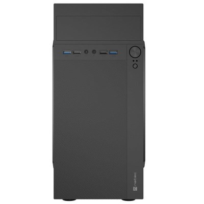 CAJA ORDENADOR NATEC HELIX MICRO-ATX BLACK (SIN FUENTE)