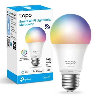 BOMBILLA INTELIGENTE E27 TP-LINK LED MULTICOLOR 6500K BLANCO AJUSTA WIFI