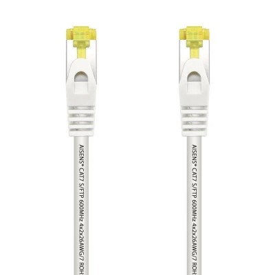 CABLE DE RED CAT.7 S/FTP 0.5M AISENS WHITE