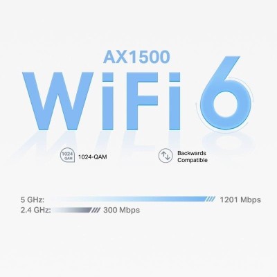 WIRELESS REPEATER TP-LINK AX1500 HOME MESH PACK 2 DECO X10