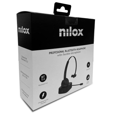 AURICULARES + MICROFONO NILOX CON BASE DE CARGA BLUETOOTH MONOAURAL