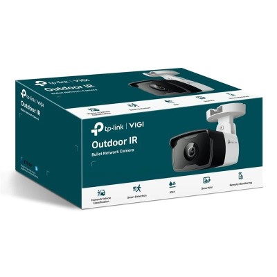 CAMARA IP TP-LINK VIGI BULLET EXTERIOR 2MP 4MM IR 30M IP67 POE