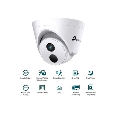 CAMARA IP TP-LINK VIGI TURRET INTERIOR 2MP 2.8MM IR 30M POE