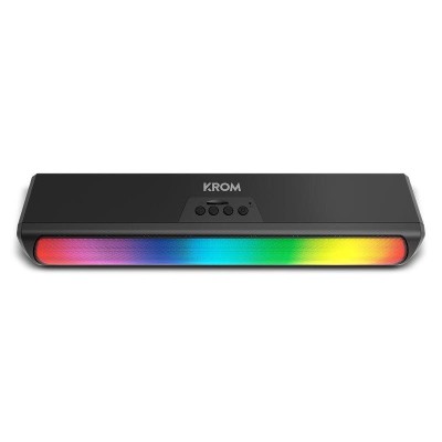 ALTAVOCES KROM K-POP SOUNDBAR RGB BLUETOOTH BLACK