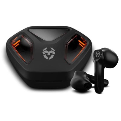 AURICULARES + MICROFONO GAMING KROM KALL RGB IN EAR BLUETOOTH 5.3 BLACK