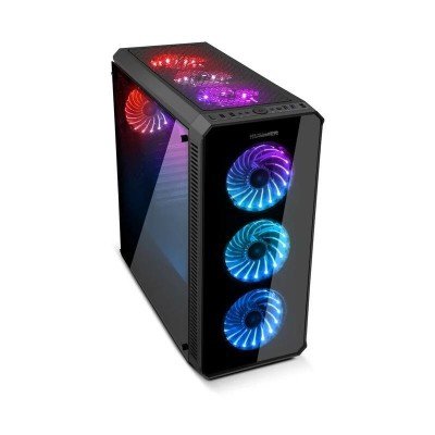 CAJA ORDENADOR GAMING NOX HUMMER TGX ATX RGB BLACK