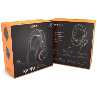 AURICULARES KROM KAPPA GAMING RGB