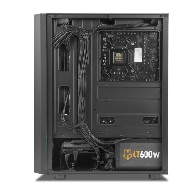 CAJA ORDENADOR GAMING NOX HUMMER FROST CRISTAL ATX ARGB