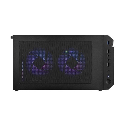 CAJA ORDENADOR GAMING NOX HUMMER FROST CRISTAL ATX ARGB