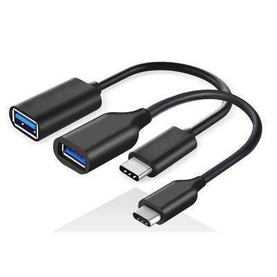 CABLE CONVERSOR ONEWAY USB-C A USB 3.0 OTG USBC/M-USB3.0/H BLACK